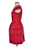Elle Solid Red Cocktail Dress Size 2 - photo 5