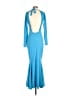 Unbranded Blue Casual Dress Size 6 (estimated) - photo 2