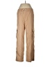Unbranded Solid Tan Cargo Pants Size L - photo 1