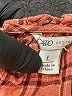 Cato Red 3/4 Sleeve Blouse Size L - photo 7