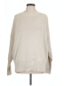 By Together Solid Ivory Turtleneck Sweater Size L - photo 1