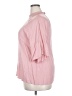 Just Fab 100% Rayon Pink Short Sleeve Turtleneck Size XXL - photo 5