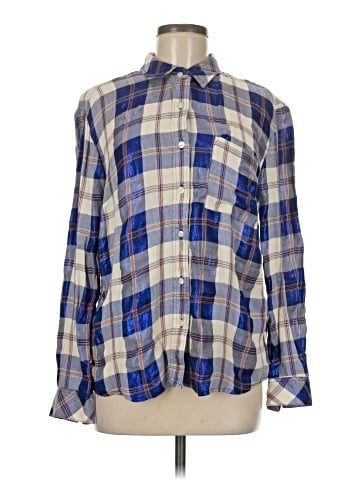 Style&Co Long Sleeve Button-Down Shirt (view 1)
