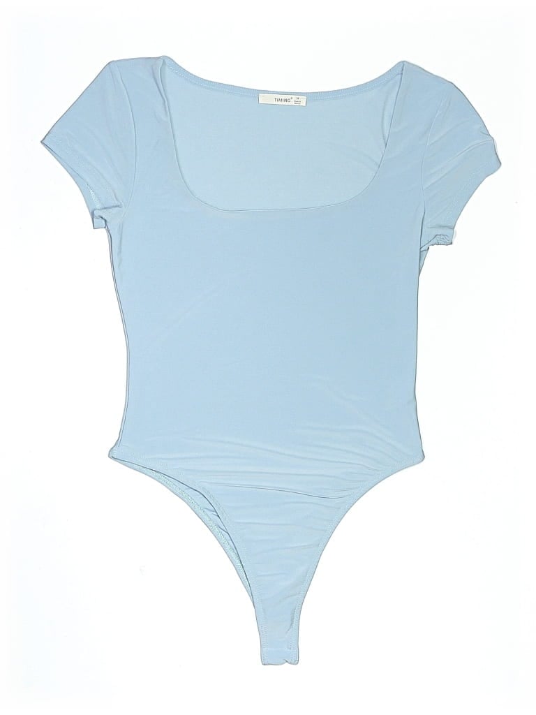 Pre-owned Timing Bodysuit In Blue