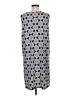 New Directions Graphic Gray Casual Dress Size M - photo 2