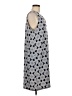New Directions Graphic Gray Casual Dress Size M - photo 4