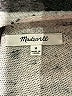 Madewell Metallic Silver Turtleneck Sweater Size M - photo 7