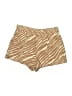 A New Day Animal Print Tan Shorts Size S - photo 1