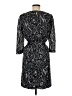 Pippa 100% Polyester Paisley Black Casual Dress Size 8 - photo 2