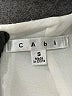 CAbi 100% Polyester White Sleeveless Blouse Size S - photo 7