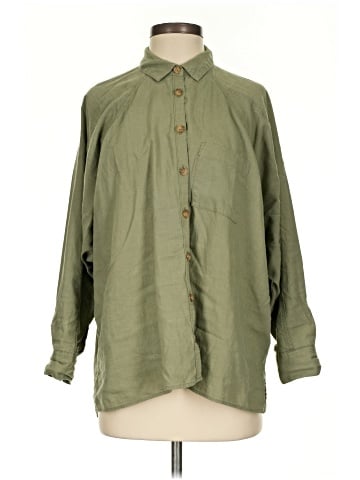 BDG Long Sleeve Button-Down Shirt (view 1)