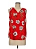 Renee C. Red Sleeveless Blouse Size M (estimated) - photo 1