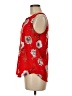 Renee C. Red Sleeveless Blouse Size M (estimated) - photo 5