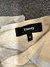 Theory 100% Cotton Plaid Tan Long Sleeve Button-Down Shirt Size M - photo 7