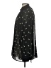 CAbi 100% Polyester Stars Black Long Sleeve Blouse Size L - photo 5