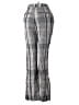 Reformation 100% Linen Plaid Silver Linen Pants Size 2 - photo 2