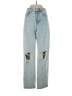Shein Hearts Blue Jeans Size S - photo 1