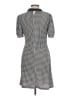 Misia Houndstooth Gray Casual Dress Size L (petite) - photo 2