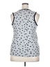 Lucky Brand Stars Blue Sleeveless T-Shirt Size XXL - photo 2
