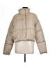 Sincerely Jules 100% Polyester Solid Tan Snow Jacket Size L - photo 1