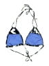 Unbranded Animal Print Ivory Blue Swimsuit Top Size L (estimated) - photo 2