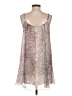 Quintessential 100% Polyester Print Ivory Casual Dress Size S - photo 2