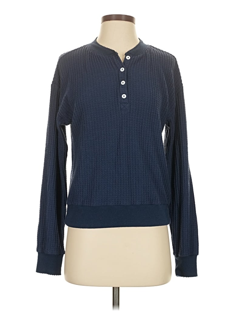 Pre-owned Pj Salvage Pullover Sweater In Blue