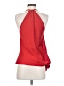 JOA 100% Polyester Red Sleeveless Blouse Size S - photo 2