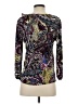 Chico's Purple Long Sleeve Blouse Size S - photo 2