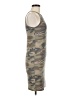 BLVD Camo Tan Casual Dress Size M - photo 4