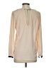 Daniel Rainn 100% Polyester Ivory Long Sleeve Blouse Size S - photo 2
