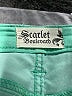 Scarlet Boulevard Color Block Teal Jeans Size 30 waist - photo 4