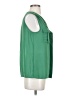 Timing 100% Polyester Green Sleeveless Blouse Size S - photo 4
