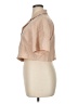 Shein Tan 3/4 Sleeve Button-Down Shirt Size XL - photo 5