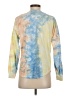 Exist 100% Cotton Tie-dye Yellow Long Sleeve Top Size S - photo 2