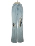PacSun 100% Cotton Graphic Blue Jeans Size 26 waist - photo 1