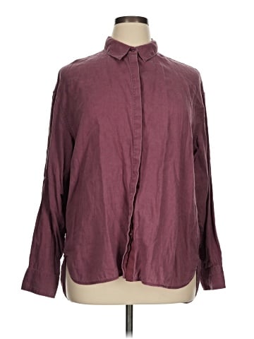 Athleta Long Sleeve Button-Down Shirt (view 1)