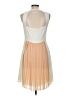 Mcginn Color Block Tan Cocktail Dress Size M - photo 2