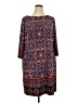 Wisp Paisley Blue Casual Dress Size 18W - photo 1