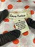 Love Notes Polka Dots Orange Long Sleeve Blouse Size M - photo 7