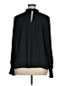 Gap 100% Polyester Black Long Sleeve Blouse Size XL - photo 2