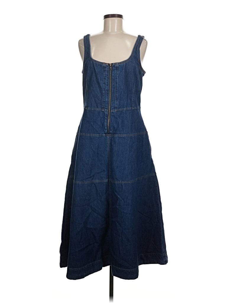 Pre-owned Free Assembly Casual Dress In Blue