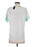 The Limited 100% Polyester Teal Short Sleeve Blouse Size XS - photo 2