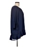 New Directions 100% Polyester Blue 3/4 Sleeve Blouse Size L - photo 4
