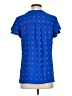 Merokeety Blue Short Sleeve Blouse Size XS - photo 2