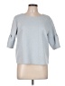 Guess Gray 3/4 Sleeve Top Size L - photo 1