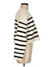 Pink Rose 100% Acrylic Stripes Ivory Pullover Sweater Size M - photo 4