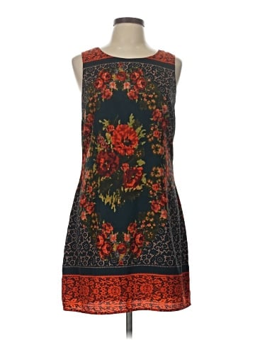 Lavender Brown Casual Dress (view 1)