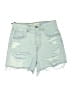 GRLFRND 100% Cotton Blue Denim Shorts Size 26 waist - photo 1