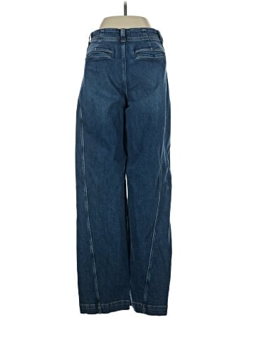 Madewell Tapered Denim Trousers in Calvert Wash (view 2)